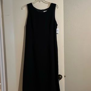 Brand New! Long black dress with jacket.